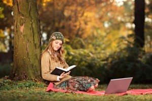woman reading in fall - web_361x241